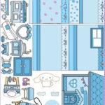 Pin Von Elife Cengiz Auf Çocuklar Için Sanat In 2025 | Basteln Mit Pertaining To Paper Doll House Printable