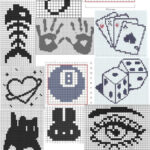 Pinbelu On Dibujos Para Pintar In 2025 | Pixel Art Pattern For Tapestry Crochet Graph Paper Printable