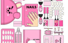 Pincati On Salvamentos Rápidos | Paper Doll Template throughout Printable Paper Nail Template