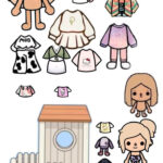 Pinchristin Hochgräfe On Toca Boca In 2025 | Paper Doll Pertaining To Printable Paper Dolls Toca Boca