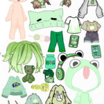 Pindinu Andreea On Fise Caro | Paper Dolls Clothing, Paper With Printable Paper Doll Gacha Life