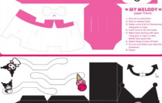 Pinleandra Castro On Faça Você Mesmo | Paper Doll Template in Printable Paper Crafts Sanrio