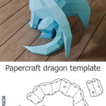 Pinmythe Ja On Vyrábění S Dětmi | Dragon Crafts, Papercraft For Printable Paper Crafts Templates