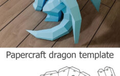 Pinmythe Ja On Vyrábění S Dětmi | Dragon Crafts, Papercraft with Free Printable Paper Dragon Template