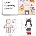 Pinterest | Giocattoli Di Carta, Modello Di Bambola Di Carta In Roblox Paper Doll Printable