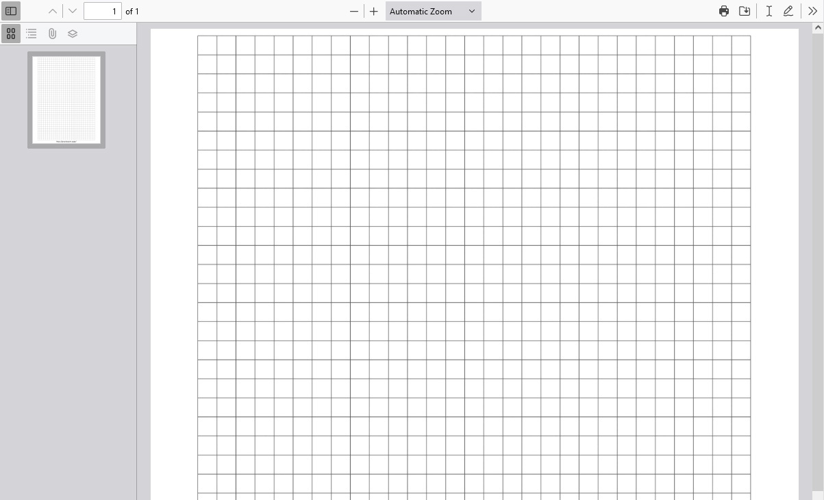 Plain Graph Paper (Pdf) | Graph Paper Page pertaining to A4 Graph Paper Printable