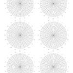 Polar Graph Paper (Pdf) | Graph Paper Page Within Printable Graph Paper 6 Per Page