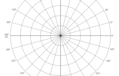 Polar Graph Paper (Printable Pdf With Radians And Degrees) – Free with Printable Polar Graph Paper