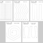 Practice Sewing With Our Free Printable Stitching Template Regarding Sewing Printable Paper