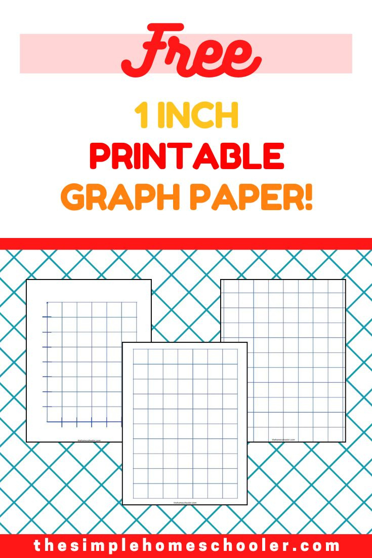 Precise 1 Inch Graph Paper Templates: Free &amp;amp; Printable - The throughout Free Printable Graph Paper For Kindergarten