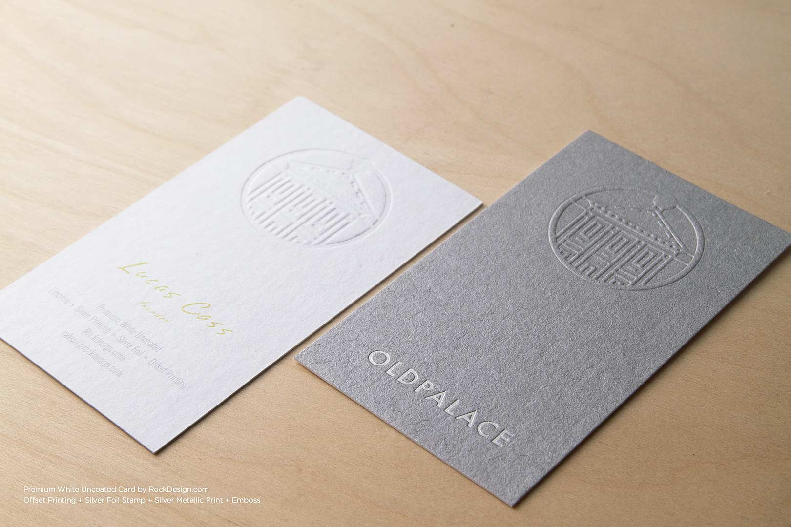 Premium Uncoated Business Cards with Printable Paper Business