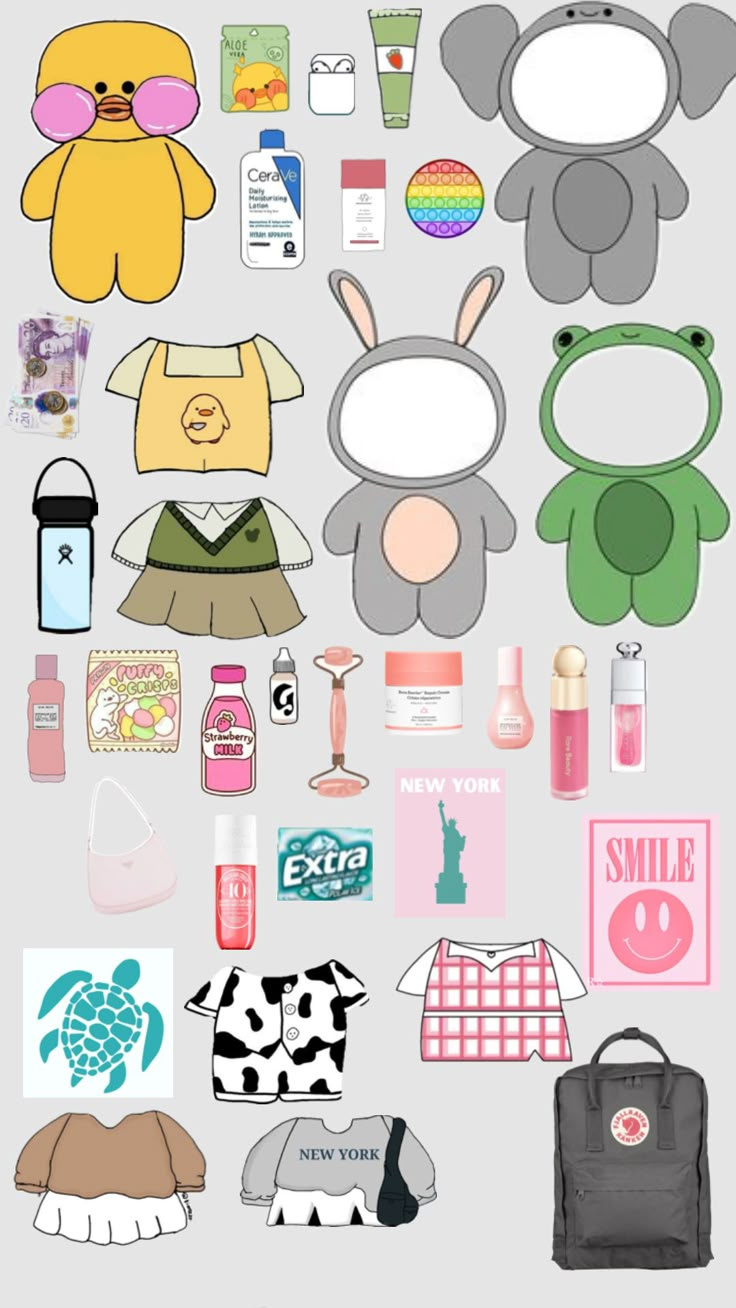 Preppy #Paperanimals #Crafts #Print #Duck #Cute for Printable Paper Doll Animals