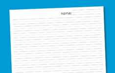 Primary Handwriting Paper - Paging Supermom pertaining to Primary Journal Printable Paper
