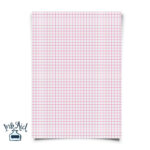 Print Your Own | Colored Grid Graph Paper | 1/4 Inch Squares | Pdf With Pink Graph Paper Printable