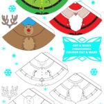 Printable 3D Christmas Decorations Within Printable Paper Christmas Crafts