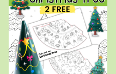 Printable 3D Paper Christmas Tree Template: Diy Holiday Fun (2 pertaining to Printable Paper Christmas Tree