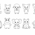 Printable Animal Paper Finger Puppets | Amax Kids For Printable Paper Animals