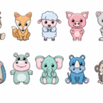 Printable Animal Paper Finger Puppets | Amax Kids With Printable Paper Animal