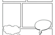 Printable Blank Comic Book Template - Make Your Own Comic Books intended for Comic Book Printable Paper