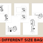 Printable Blind Bag Diy   5 Sizes   Pdf   Digital Download   Print With Regard To Printable Paper Blind Bag