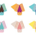 Printable Box Template   Cake Slicemoibalkon | Thehungryjpeg Pertaining To Printable Paper For Cake