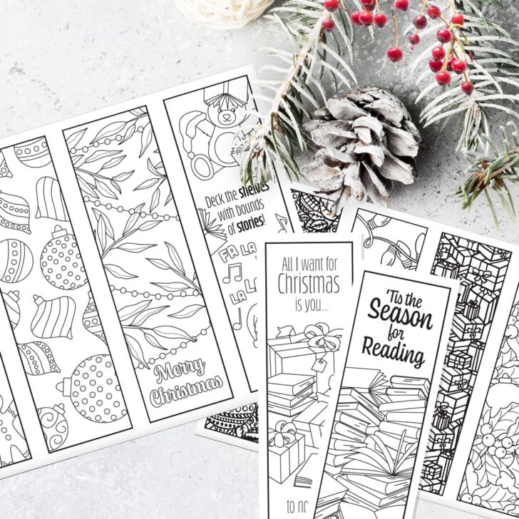 Printable Paper Bookmarks