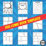 Printable Comic Strip Template: A Free Resource For All Ages In Comic Book Printable Paper