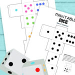 Printable Dice Template (How To Make Paper Dice) Intended For Printable Paper Dice