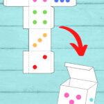 Printable Dice Template (How To Make Paper Dice) Throughout Printable Paper Dice