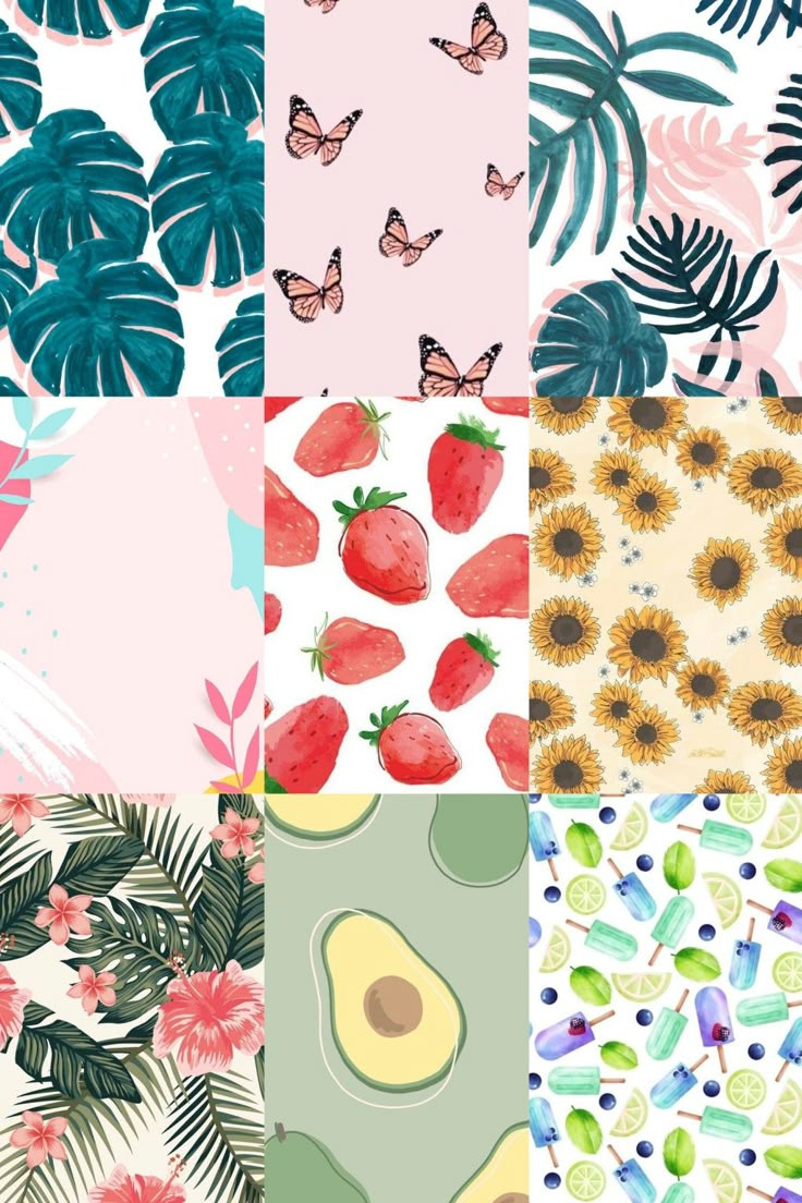 Printable Digital Paper With Floral Patterns for Pattern Printable Paper