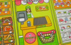 Printable Diy Project Grocery Shop Busy Book &amp; Activities For Kids inside Printable Paper Doll Supermarket Katemade