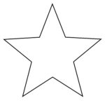 Printable Five Pointed Star Templates| Blank Shape Pdfs With Regard To Printable Paper Star Template