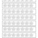 Printable Flower Paper Chain To Colour   Rooftop Post Printables Pertaining To Printable Paper Chain