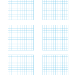 Printable Graph Paper | 12 Styles Of Paper Templates   World Of Throughout Printable Graph Paper 6 Per Page