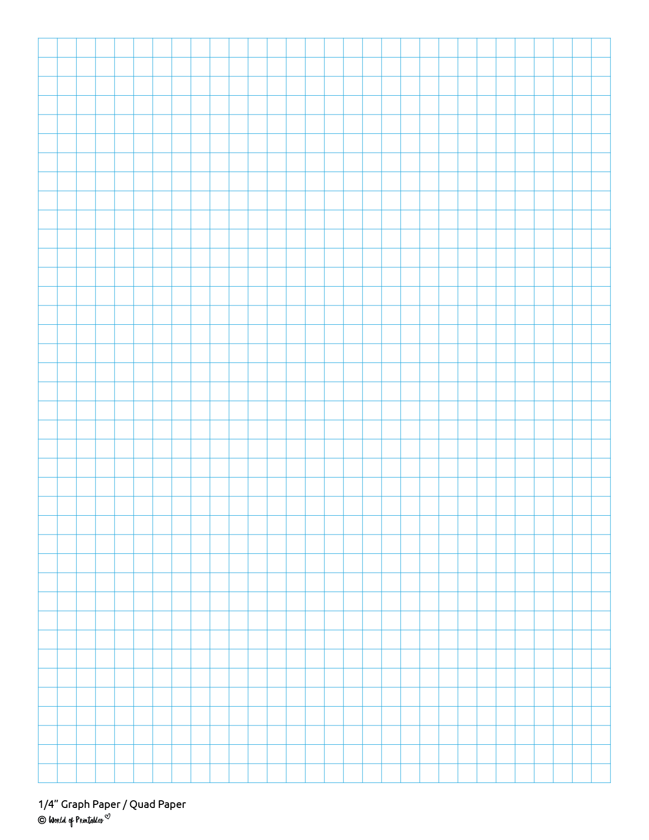 Printable Graph Paper | 12 Styles Of Paper Templates - World Of within Printable Graph Paper 1/8 Inch