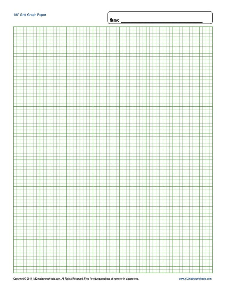 Free Printable Printable Graph Paper | Grid Paper Printable