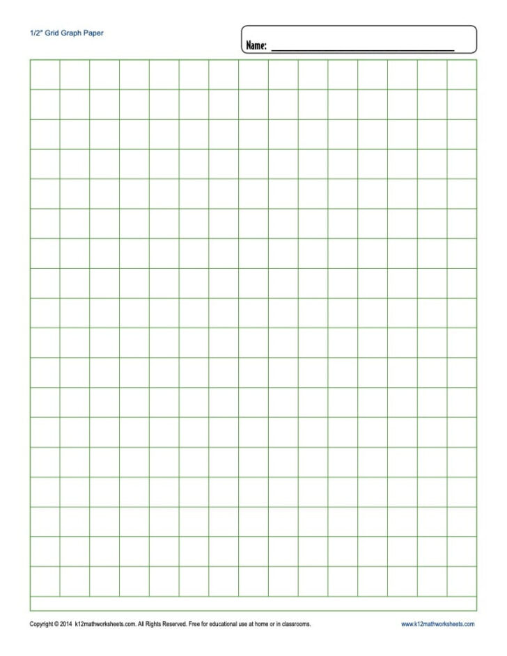 Printable Grid Paper 1/8 Inch