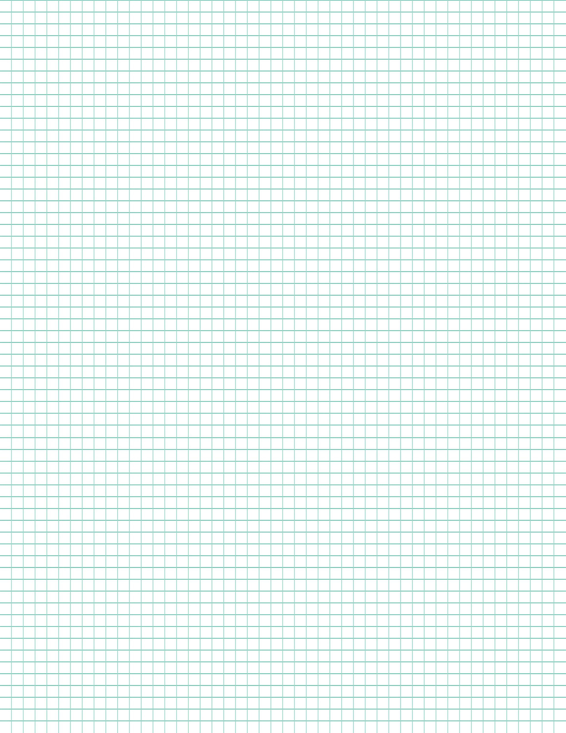 Printable Graph Paper - Etsy in Graph Paper Printable 8.5 X11 Full Sheet