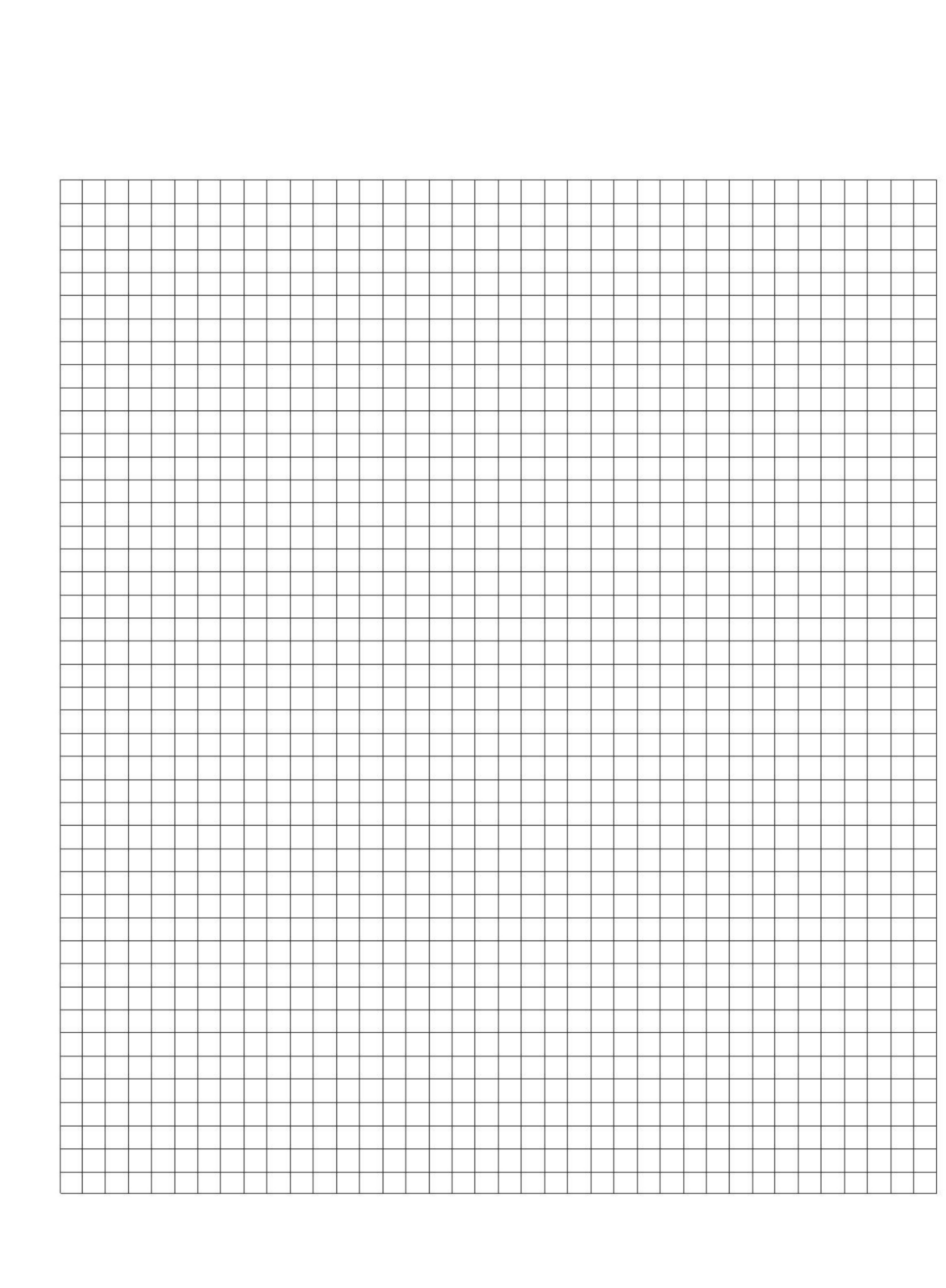 Centimeter Graph Paper Free Printable | Grid Paper Printable