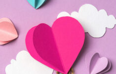Printable Heart Template &amp; Heart Crafts - Happiness Is Homemade throughout Heart Printable Paper
