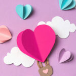 Printable Heart Template & Heart Crafts   Happiness Is Homemade With Regard To Printable Paper Hearts