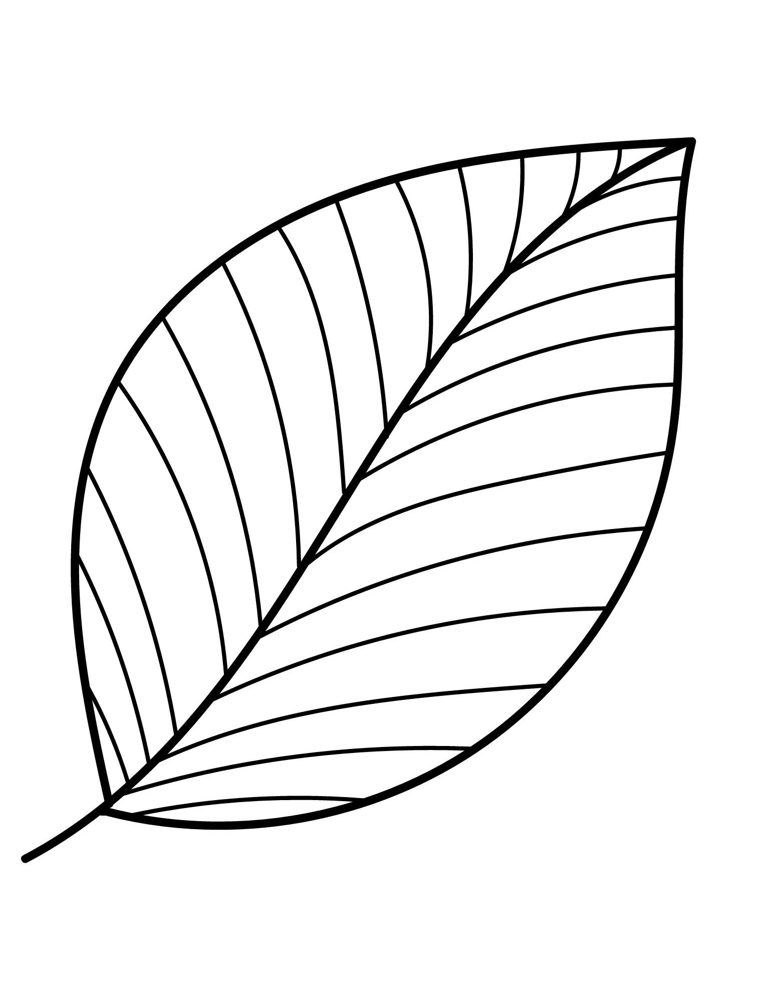 Printable Leaf Outline Templates - Crafty Morning intended for Printable Paper Leaves Template
