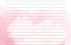 Printable Letter Paper - 37 Cute &amp; Decorative Writing Papers with regard to Letter Printable Paper