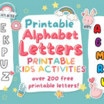 Printable Letters & Alphabet Letters   World Of Printables Intended For Printable Paper Size Letters