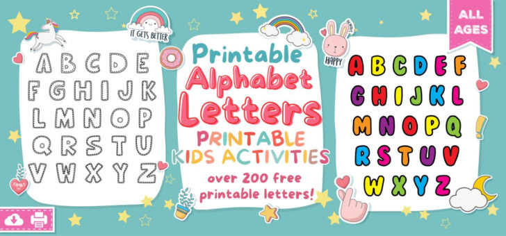 Printable Paper Size Letters