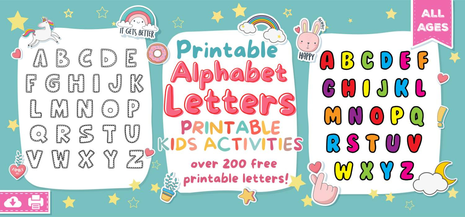 Printable Letters &amp;amp; Alphabet Letters - World Of Printables intended for Printable Paper Size Letters