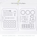 Printable Makeup Pretend Play Kit, Print At Home Kids Toys For Printable Paper Makeup