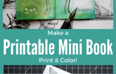 Printable Mini-Book! One Piece Of Paper Is All It Takes! in Printable Paper Books