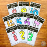 Printable Number Books For Kindergarten   A Spoonful Of Learning For Printable Paper Books For Kindergarten