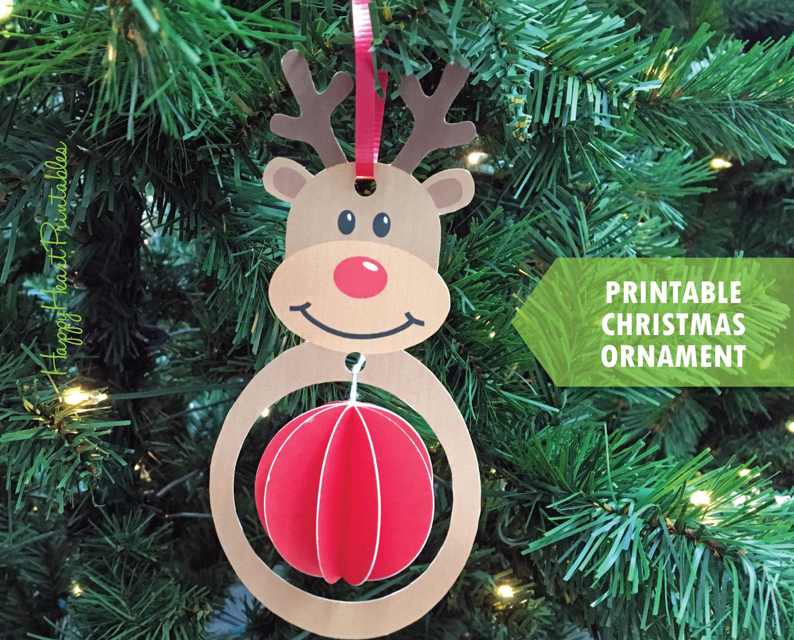 Printable Paper Christmas Ornament - Diy Christmas Ornament throughout Printable Paper Christmas Decorations